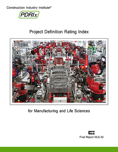 PDRI for Manufacturing & Life Sciences